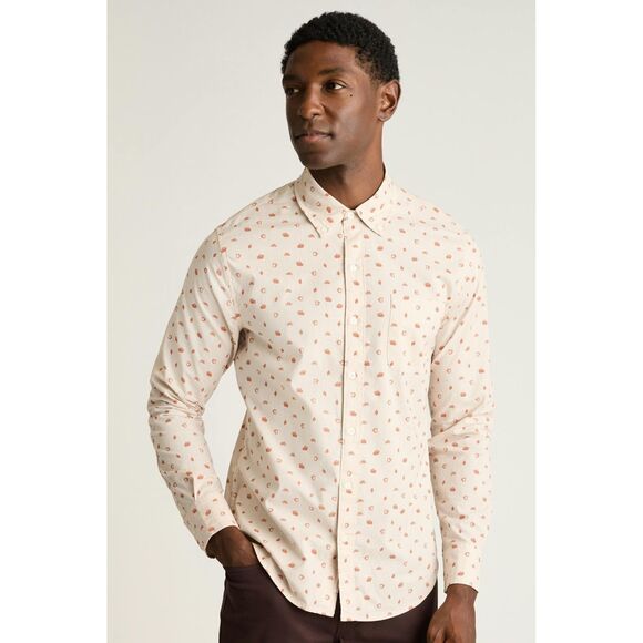Bonobos Everyday Men's Shirt Buttondown Printed Tailored Fit Long XXL NEW 283380 - Picture 1 of 11